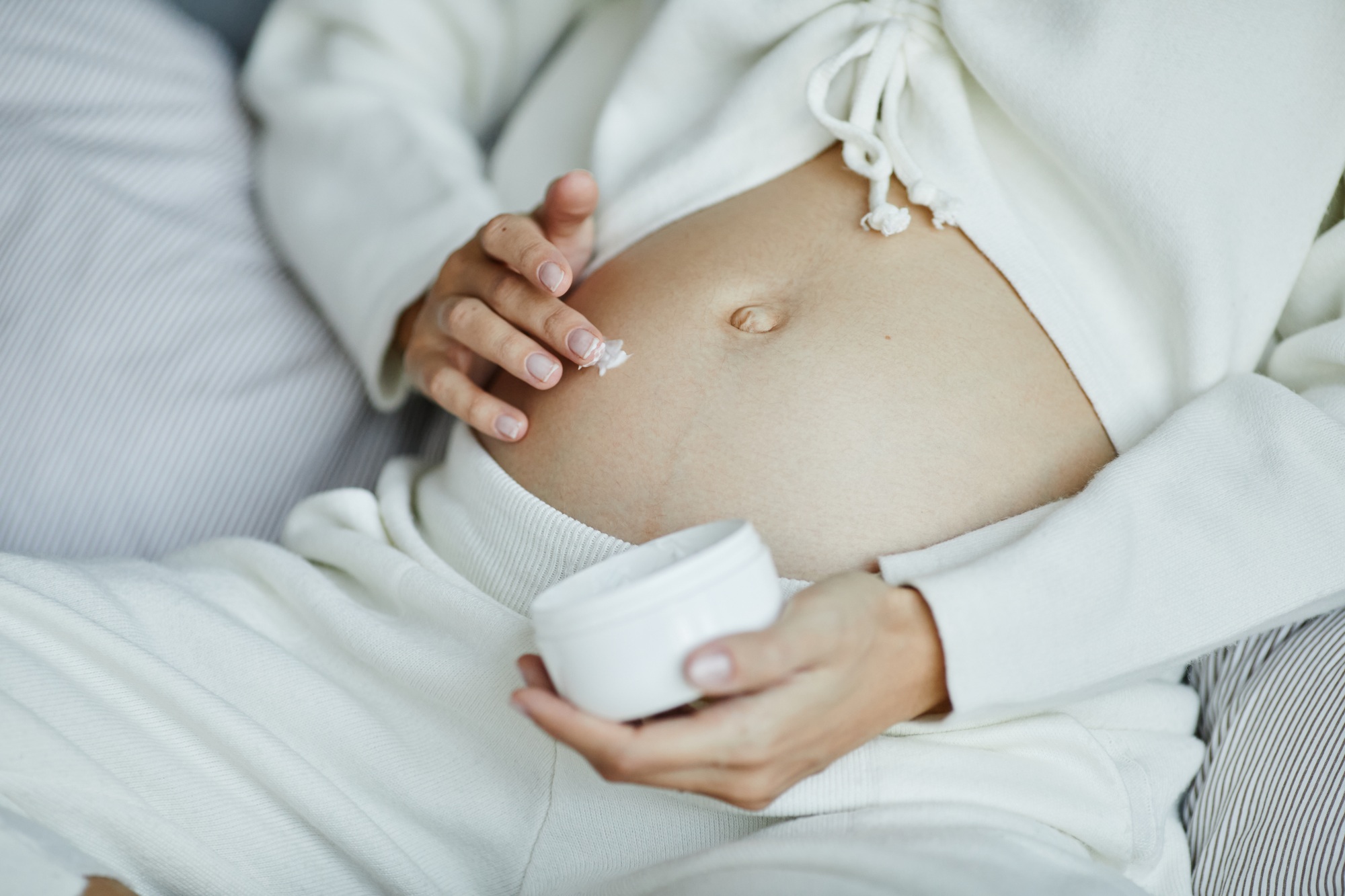 Caring about the skin during pregnancy